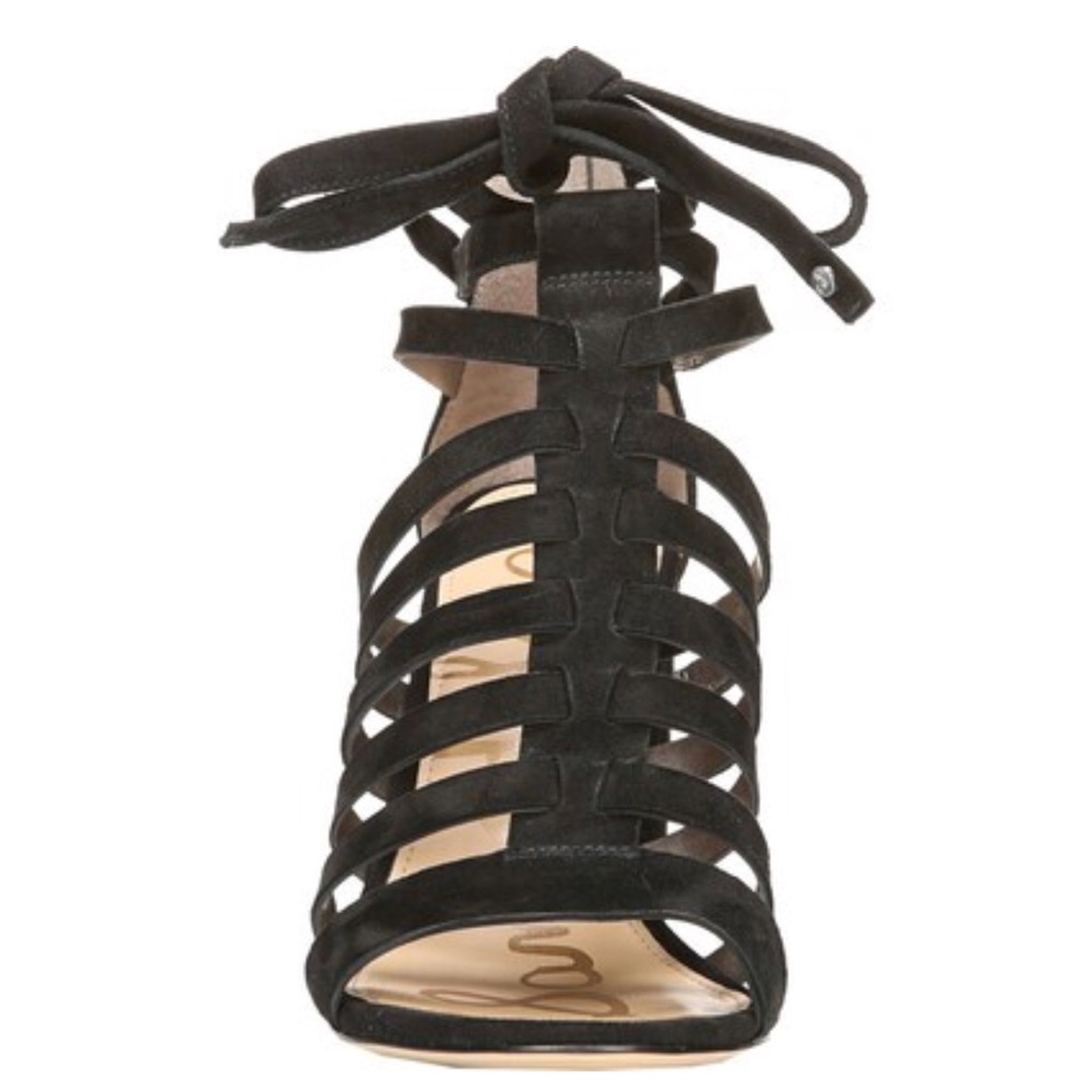 Sam Edelman “Yarina” Suede Cage Heels SZ8.5 NWOB - Picture 3 of 7